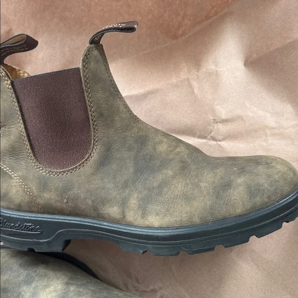 BLUNDSTONE CHELSEA SLIP ON BOOT USW 9.5 - Picture 3 of 9